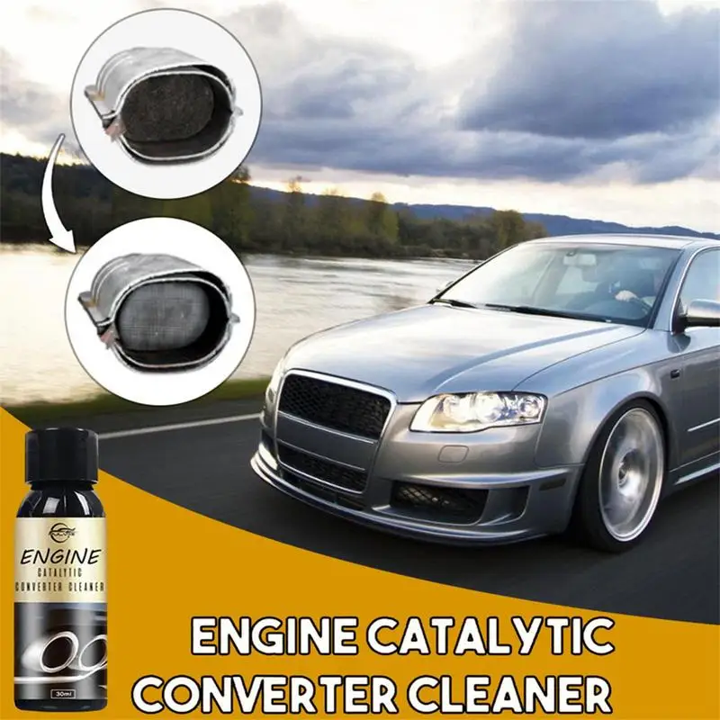 30ML Automotive Car Engine Catalytic Converter Cleaner Car Additive Multipurpose Carbon Deposit Remove Car Engine Cleaner