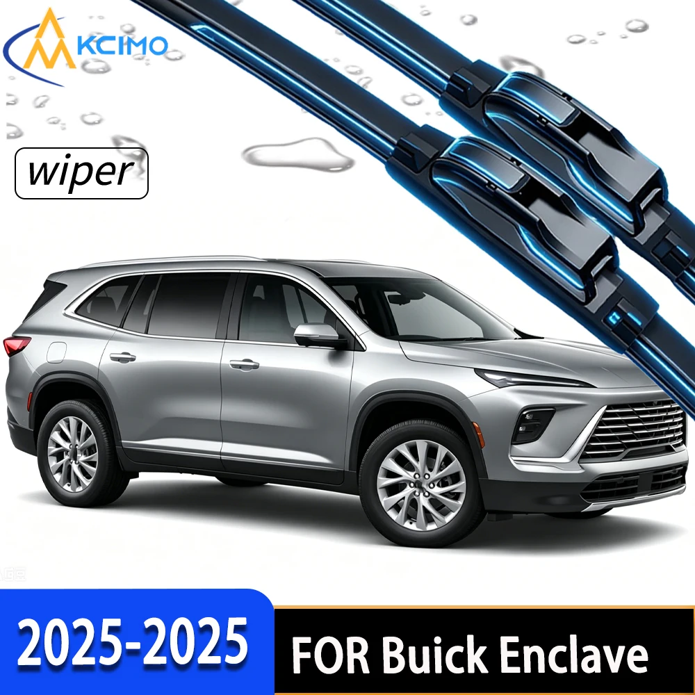

Premium High-Performance Front Windscreen Wiper Blades with Durable Rubber, Direct Fit for Buick Enclave 2025-2025