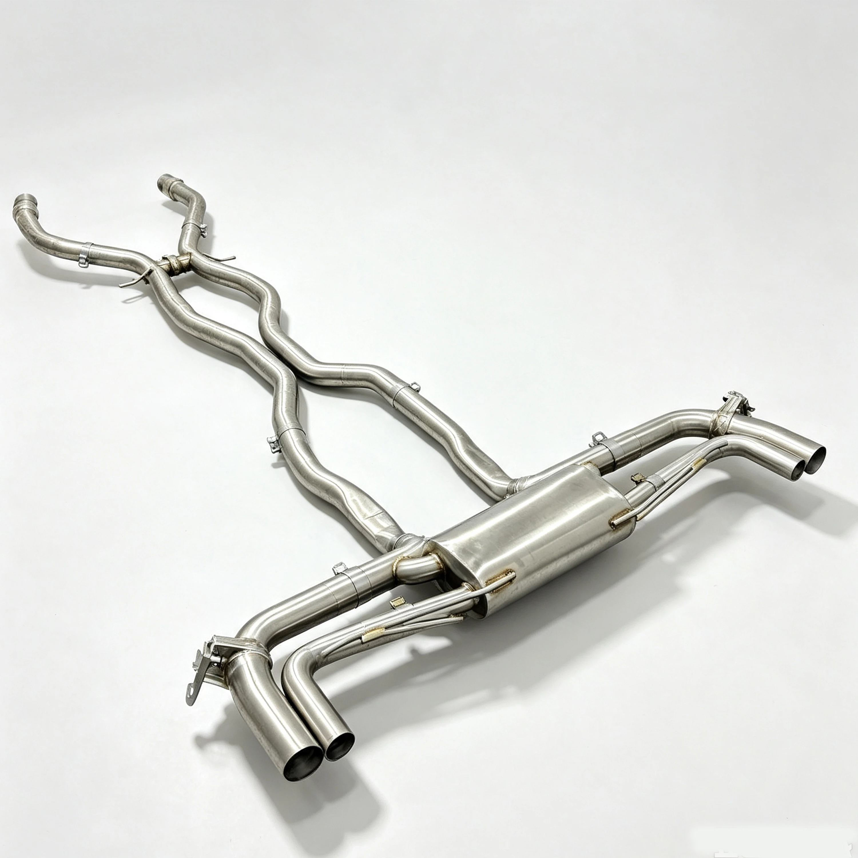 Geeignet für Benz GLE63 4.0T Catback-Auspuffrohr mit Ventilsteuerung – Detail 4
