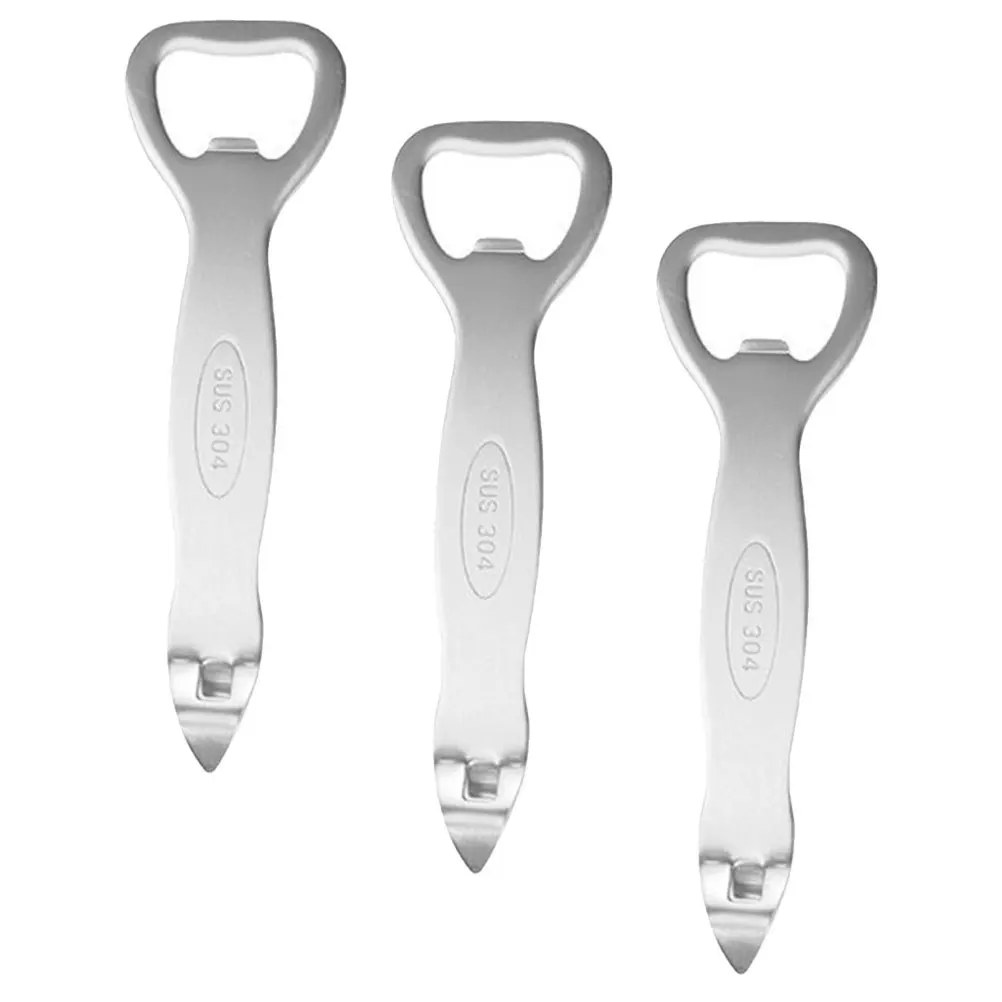 

3Pcs Bottle Openers Portable Compact Wear Resistant Multifunction Wine Can Lid Openers Household Bottle Opener