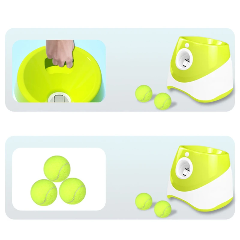 pet tennis ball launcher toy tennis ball launcher machine interactive dog automatic ball launcher