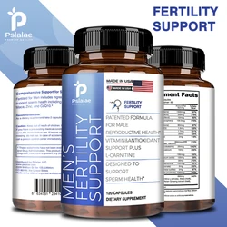 Male Fertility Supplements | Count & Motility Support | Fertility Support Includes L-Carnitine, Zinc & Folic Acid