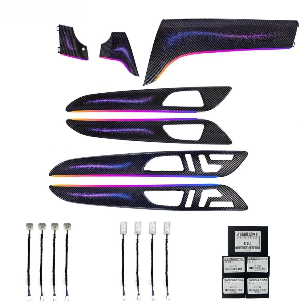 

64 Colors Symphony Colorful W166 Interior Ambient Lighting Upgrade Kit for Mercedes Benz ML/GL/GLE/GLS Light Trim