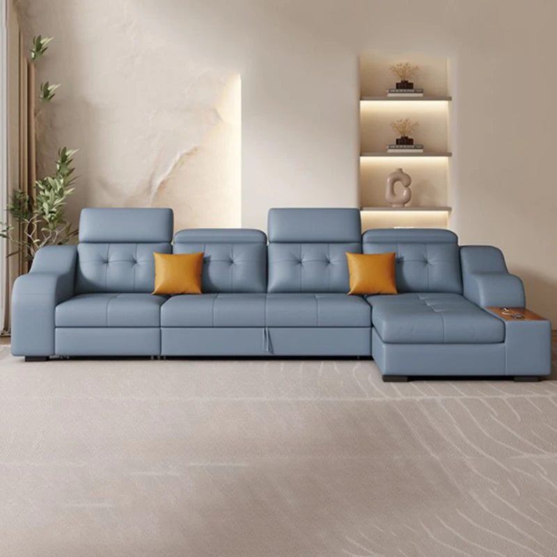 

Electric Storage New Couches Unique Waterproof Designer Foldable Sofa Bed Modern Leather Woonkamer Banken Furniture Living Room