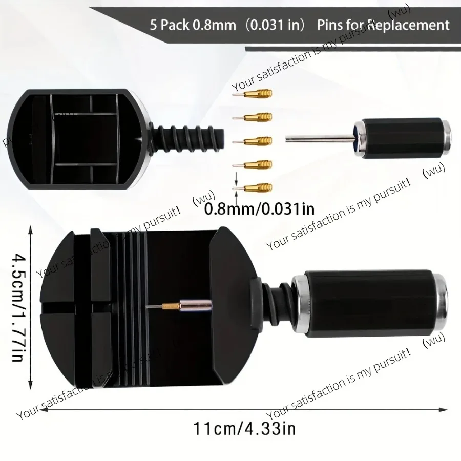ZOCI-Watch Link Removal Tool Kit, Watch Band Tool Strap Chain Pin Remover Repair Tool Kit For Band Strap Adjustment
