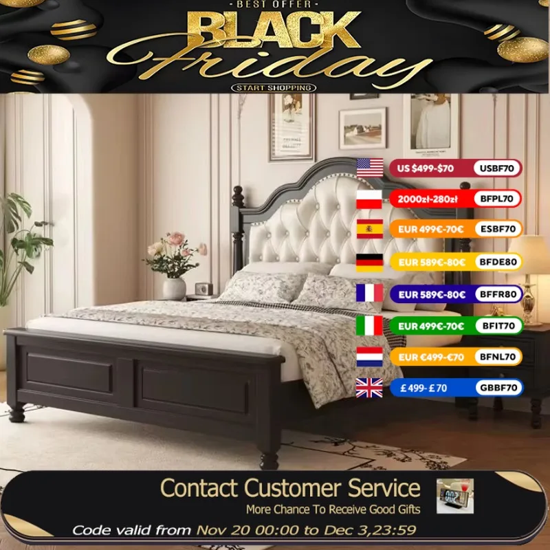 

Modern King Size Queen Double Bed Wooden Nordic Room Frame Double Bed Luxury Unique Camas De Dormitorio Bedroom Furniture