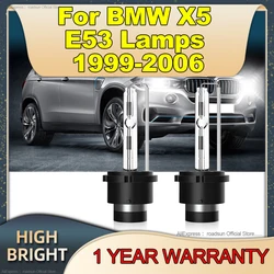 2PCS 6000K Bulbs HID Xenon Headlight 35W D2S Car Lamp Long Life For BMW X5 E53 Lamps 1999 2000 2001 2002 2003 2004 2005 2006