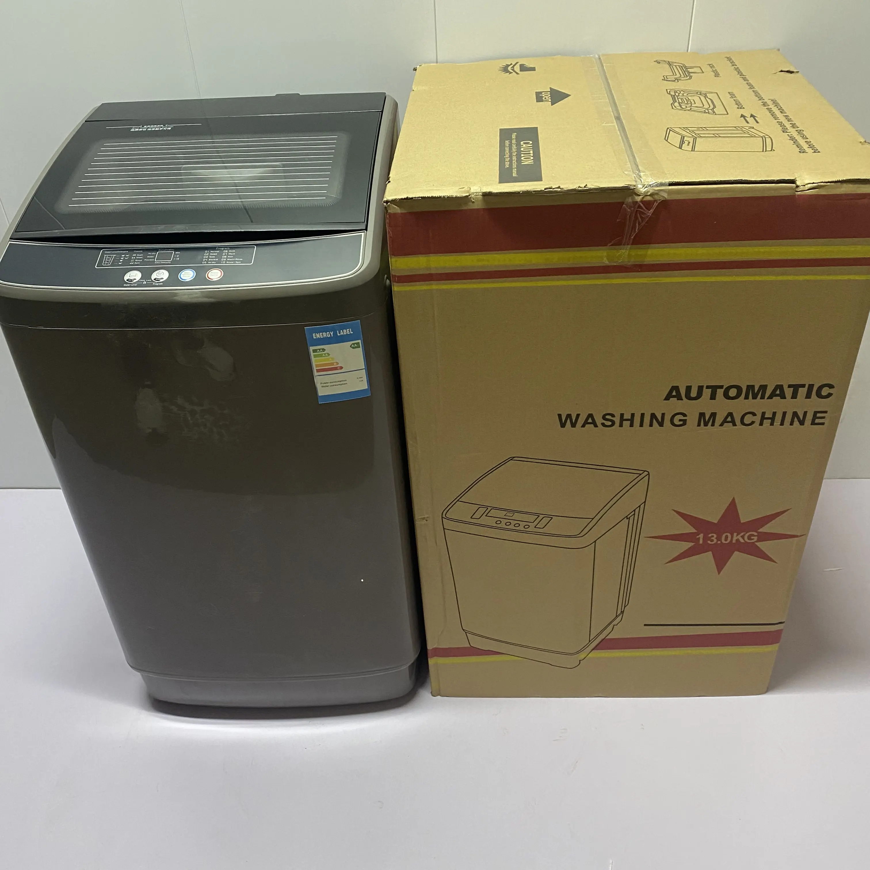 Lavadora todo en uno completamente automática, Panel inglés de lavadora fuera de línea para lavadora pulsadora doméstica