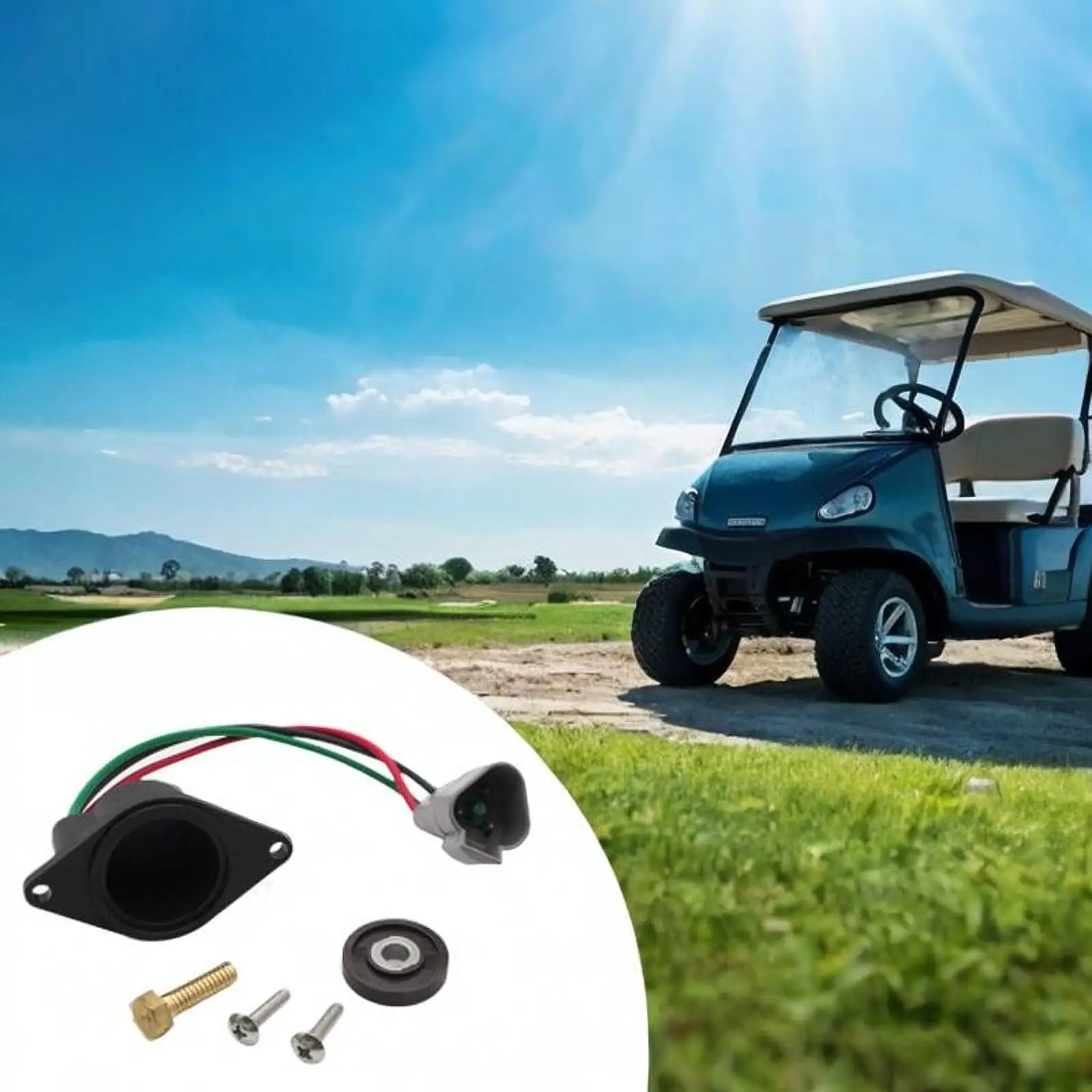 Sensor de velocidad para carrito de golf 102704901, pieza de reparación profesional de alto rendimiento, fácil instalación, reemplazo de componentes, accesorios