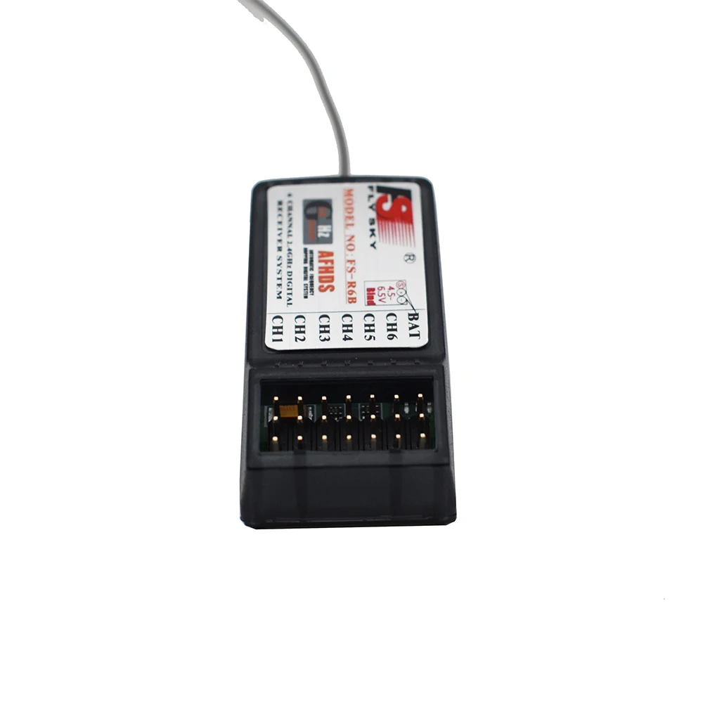 FlySky FS-R6B 2.4Ghz Dual antenna 6CH Receiver for FS-CT6B FS-T6 FS-i6 FS-i6X FS-i10 RC Transmisor
