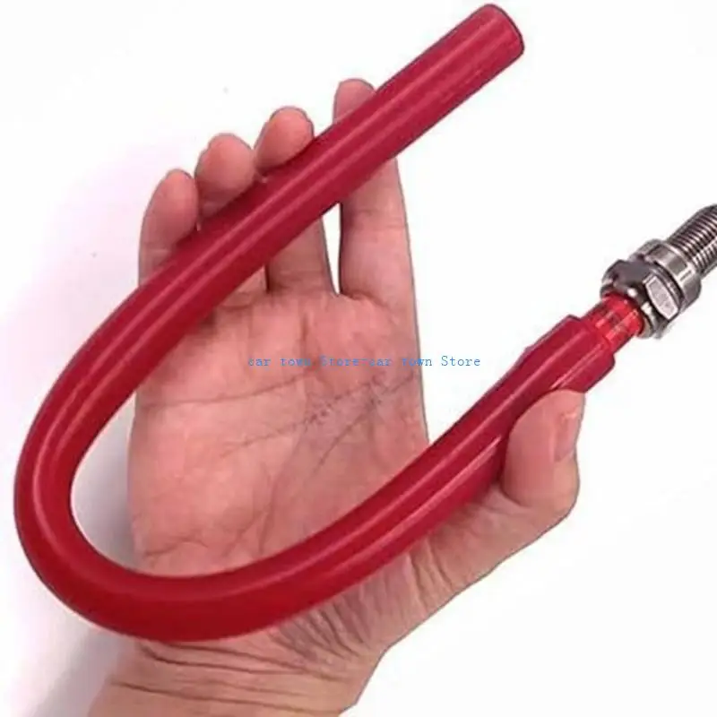 RXJE سيارة شمعات الإشعال المقبس العالمي شمعات الإشعال مزيل المحمولة أنبوب مطاط شمعات الإشعال تركيب أداة إزالة الصواميل وجع