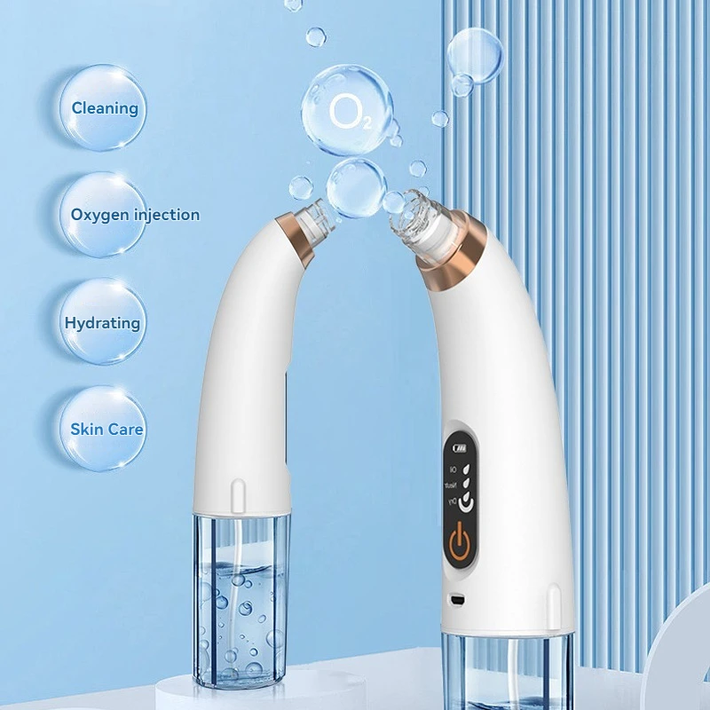 小さな泡の黒ずみ分析装置、毛穴の洗浄とニキビの除去、クレンジング、酸素注入、水分補給、肌の栄養補給