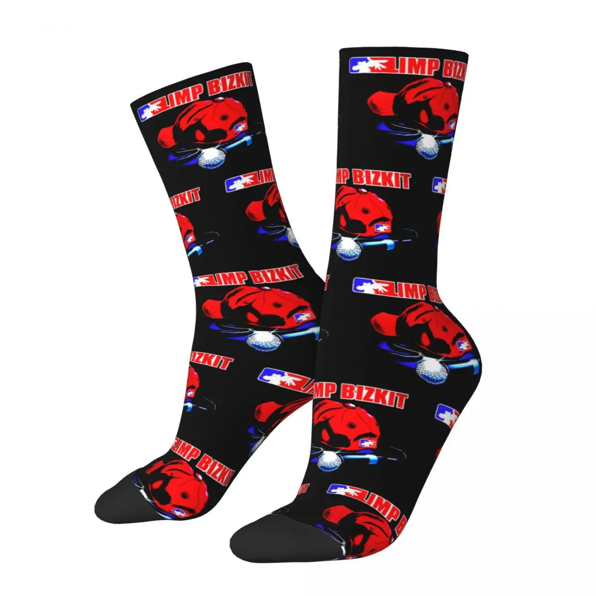 Fashion Male Men Socks Casual Limp Bizkit Band Sock Sport Women Stockings Spring Summer Autumn Winter