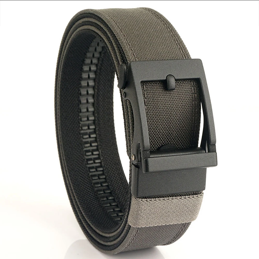 Ceinture élastique unisexe en nylon pour hommes, boucle à dégagement rapide en alliage, ceinture tactique suspendue pour odormilitaire, accessoires