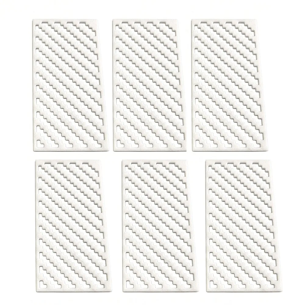 

1/9Pcs Assist Aligning DIY Diamond Painting Ruler Square Zigzag Diamond Painting Mesh Ruler Canvas Positioning Correction Tool