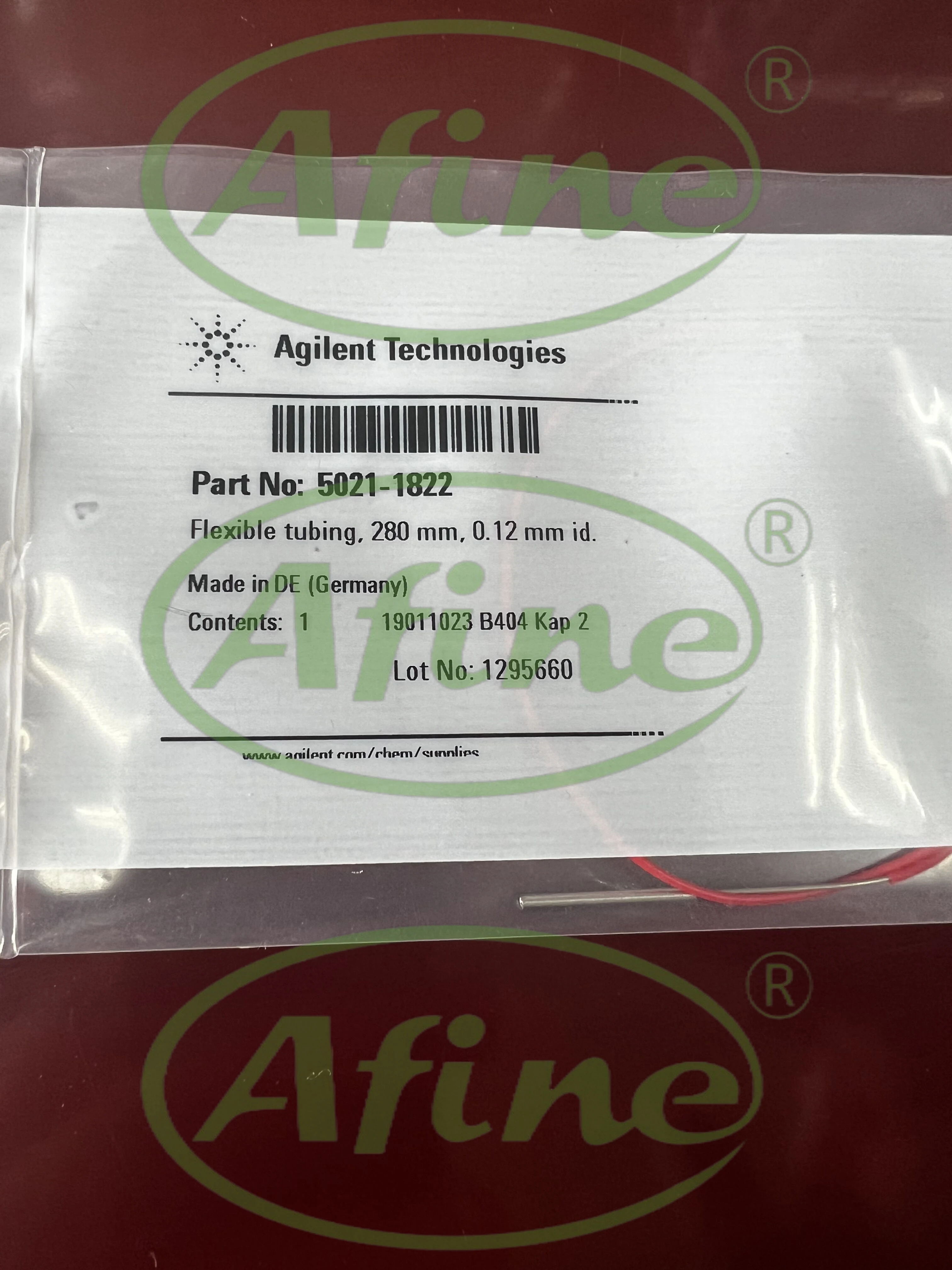 

AFINE Agilent Capillaries Tube for HPLC,5021-1822,8002-0823,5065-9963,Stainless Steel 0.12 x 280mm