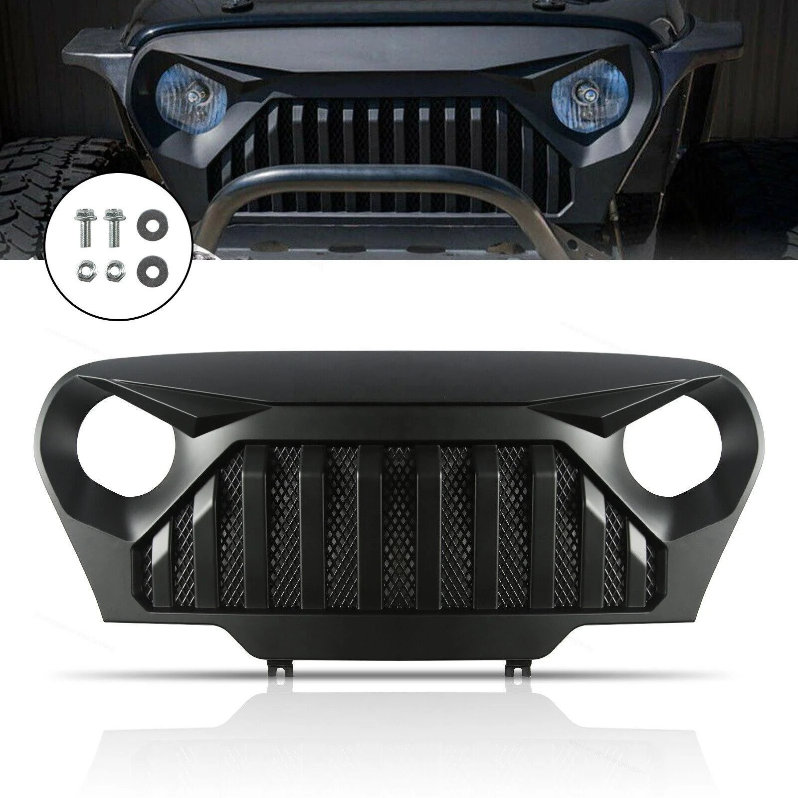 

Передняя решетка для Jeep Wrangler TJ 1997-2006 гг.