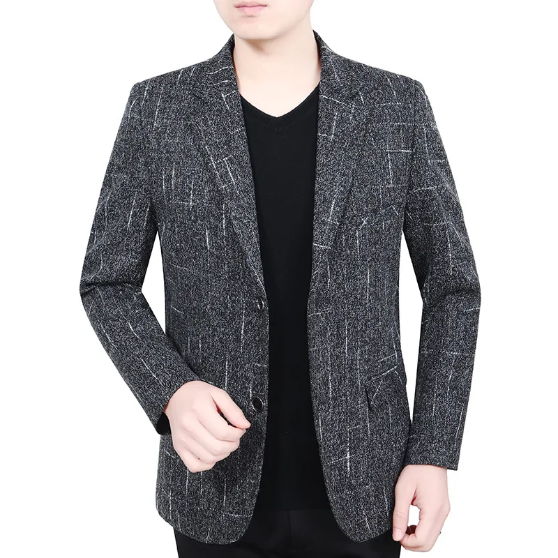 

2025 Spring/Summer New Style Men's Casual Suit - Two-button suit for middle-aged men, casual jacket for men