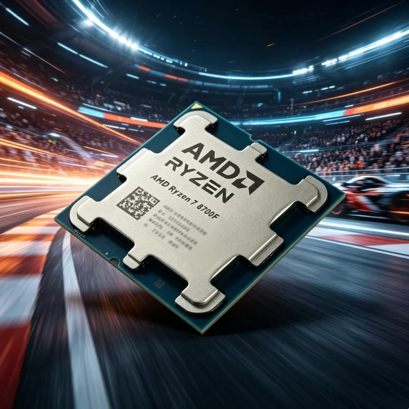 

New AMD Loose Pieces CPU Ryzen 7 8700F R7 8700F 4.1GHz 8-Core 16-Thread L3=16M 65W 4NM DDR5 Socket AM5 Without Cooler