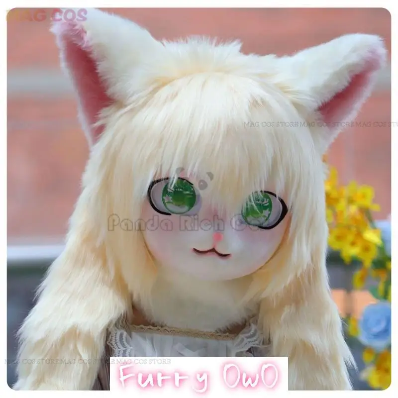 Fursuit Kigurumi Furry Headsets Cosplay Costumes Rubbit Doll Cat Costumes Glove Tail Heads Animal Wearable Kig Headsets Animal