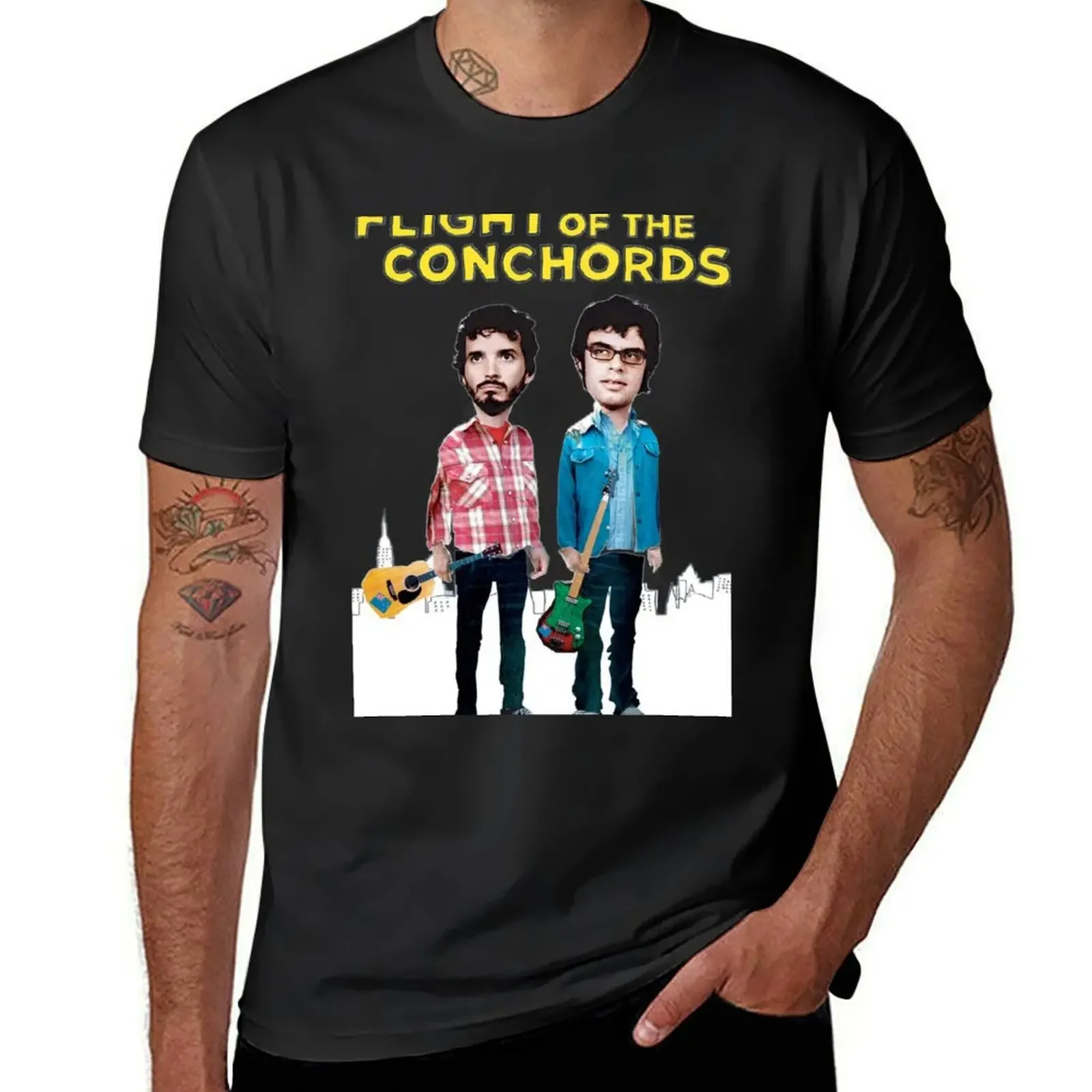 Flight Of The Conchords T-Shirt cute clothes summer top mens graphic t-shirts