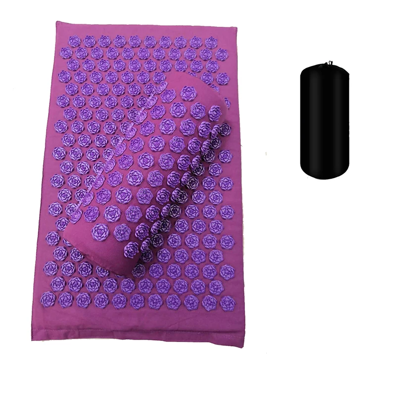 Massager Mat Shakti Mat Massage Yoga Mat Acupressure Relieve Stress Back Body Pain Spike Mat Acupuncture Massage Cushion