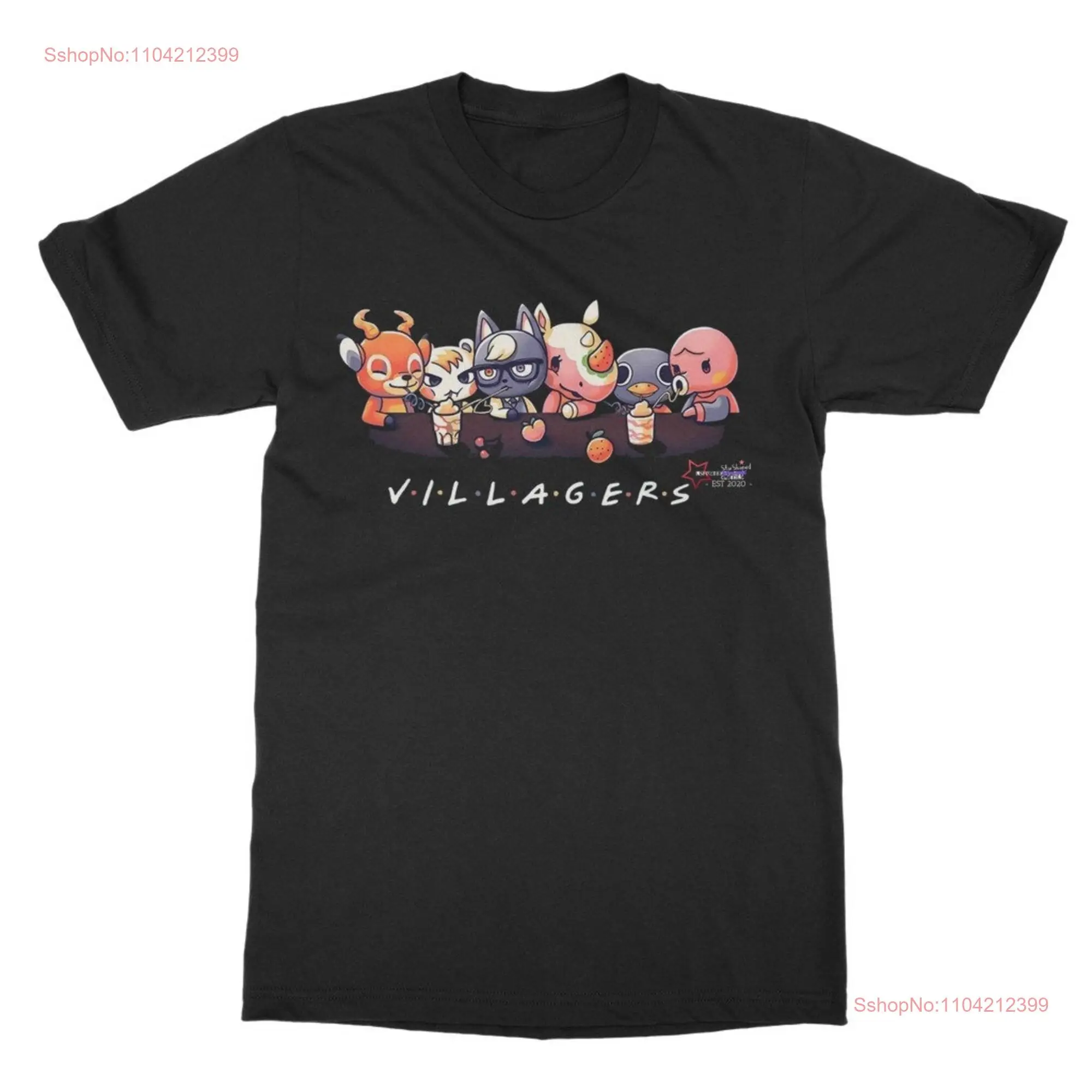 Villagers Classic Adult T Shirt long or short sleeves