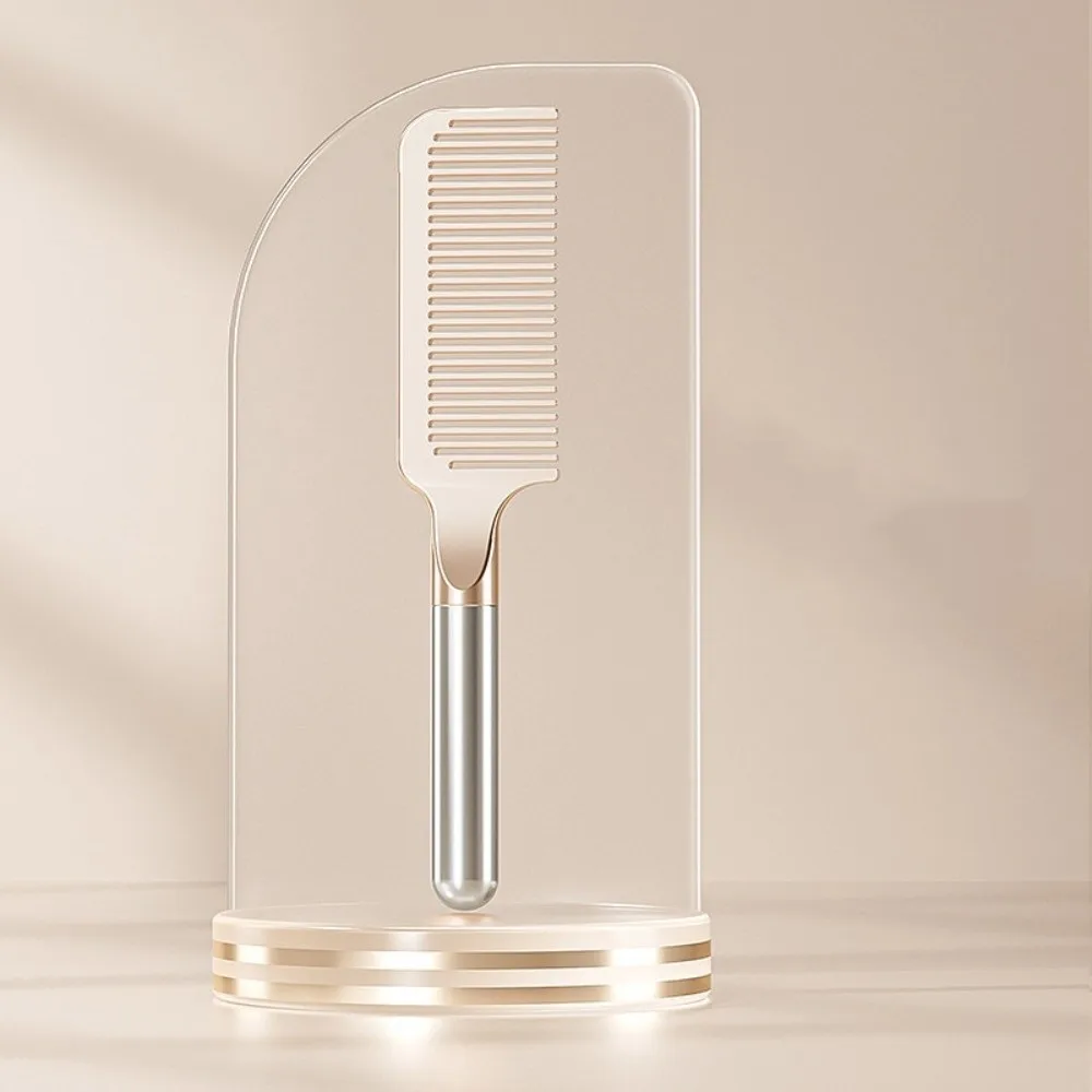 

Fluffy Hair Steel Needle Comb Cleaning Brush Comb Rack Air Cushion Comb Scalp Massage Professional Hair Straightening Comb