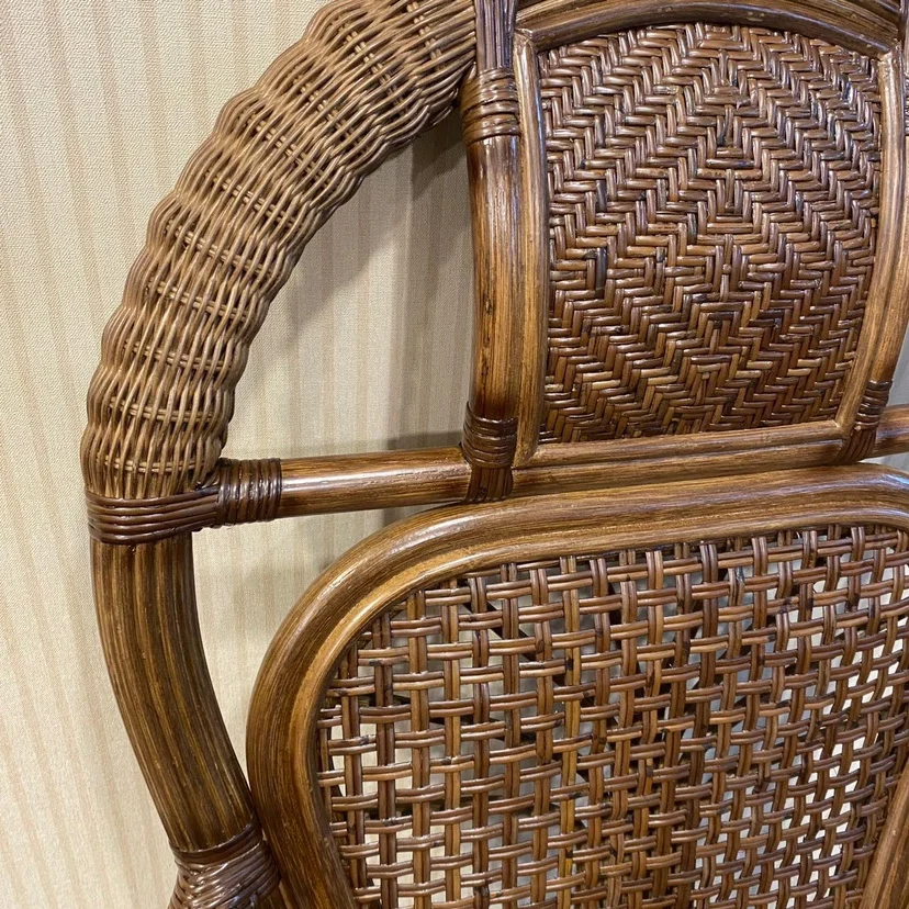 Rattan Love Rattan Home Furnishing- [Rattan Skin Master Chair] Natural agate rattan hand-woven