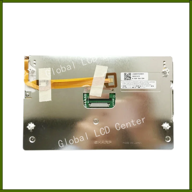

Оригинальный 8,0-дюймовый ЖК-экран LQ080Y5DW01 подходит для замены ЖК-экрана Mercedes Benz S350