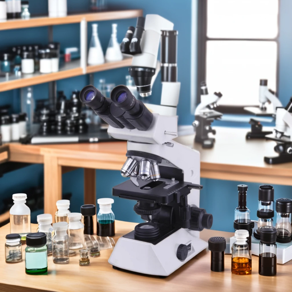 XSZ-2108 CX21 Infinity Optical System Multi-Purpose 10x Biological Binocular Microscope with Halogen Light Source Laboratory Use