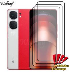 Full Cover Screen Protector For Vivo iQOO Neo 9S Pro Tempered Glass iQOO Neo 9S 9 8 7 Pro Glass For Vivo iQOO Neo 9S Pro Glass