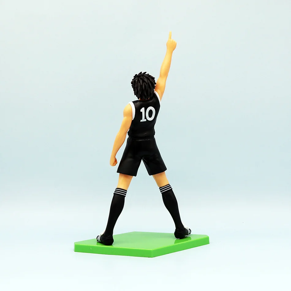 NEW 21cm Captain Tsubasa Anime Figure Ozora Tsubasa Action Figures Hyuuga Kojirou Wakabayashi Genzou Collection Model Toys