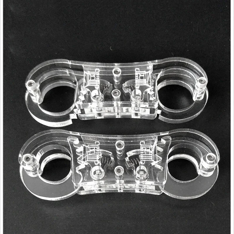 Crystal Wrist Oval Handcuffs Pillory Neck Collar Cangue Slave Thumbcuffs Finger Lock Restraints BDSM Bondage Yoke Adult Sex Toys