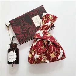 Japanese style and style versatile knot bag simple leisure Wrist Bag Makeup Bag literature and art bag women