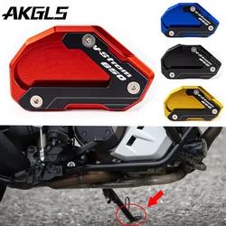 Motorcycle Accessories Side Stand Extension Pad For Suzuki vstrom 650 DL650 v strom 650 xt 650XT vstrom650 dl 650 2004-2024