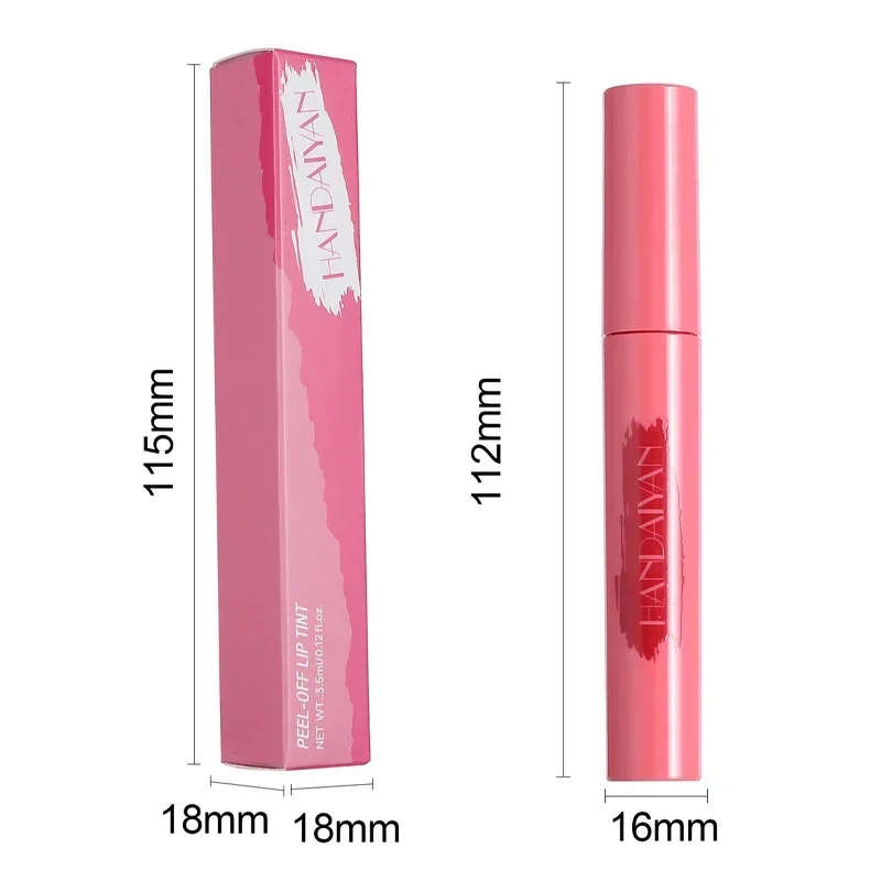 Matte Lip Liner Peel Off Tattoo Lipgloss Waterproof Velvet Lip Tint Red Brown Not Easy Fade Lip Stain Outline Contour Cosmetic