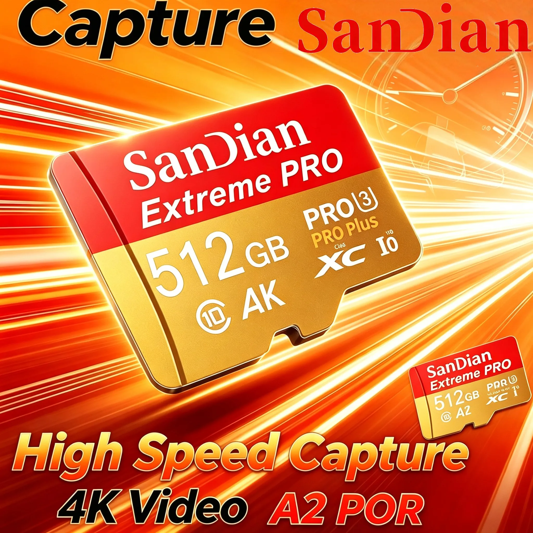 SD Cards TF Cards Memory Card Micro TF SD Card 32GB 256GB 512GB A1 Temperature Proof UHS-I for Surveillance Nintendo Switch