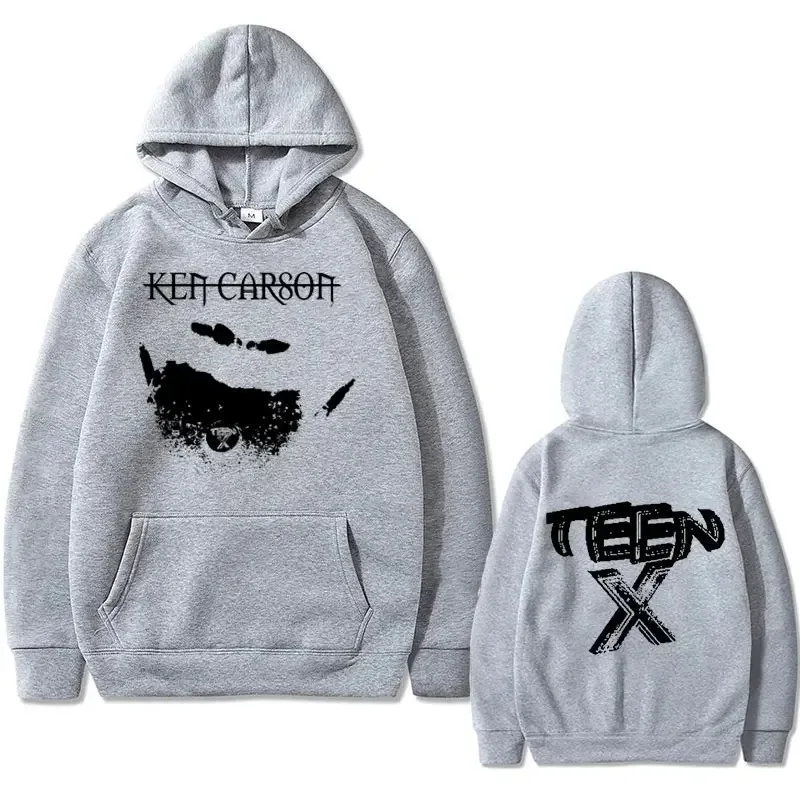 Playboi Carti Teen Graphic Print Hoodie Rapper Ken Carson Hoodies Male Vintage Oversized Streetwear Men\'s Hip Hop Sweatshirts