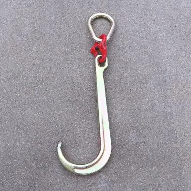 Heavy Duty Galvanized Wrecker Double Chain Double Hook, Road Rescue Trailer Towing Hook for Chengli Tow Truck