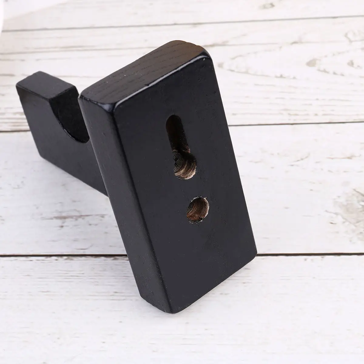 

Sturdy Bamboo Baseball Bat Wall Hanger 2 Piece Horizontal Display Rack with Hidden Keyhole Mount Felt Padded for Bat Protection