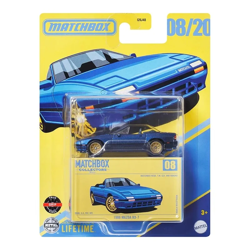 Matchbox Car Collector GBJ48 Series Car Model 1/64 Porsche 918 Jaguar  GMC Mazda RX Simulation Static Alloy Cars Model Boy Gifts