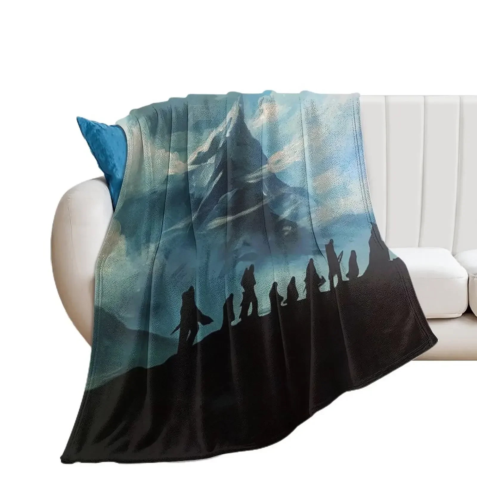 Fellowship Hunt Throw Blanket Nap Vintage Blankets