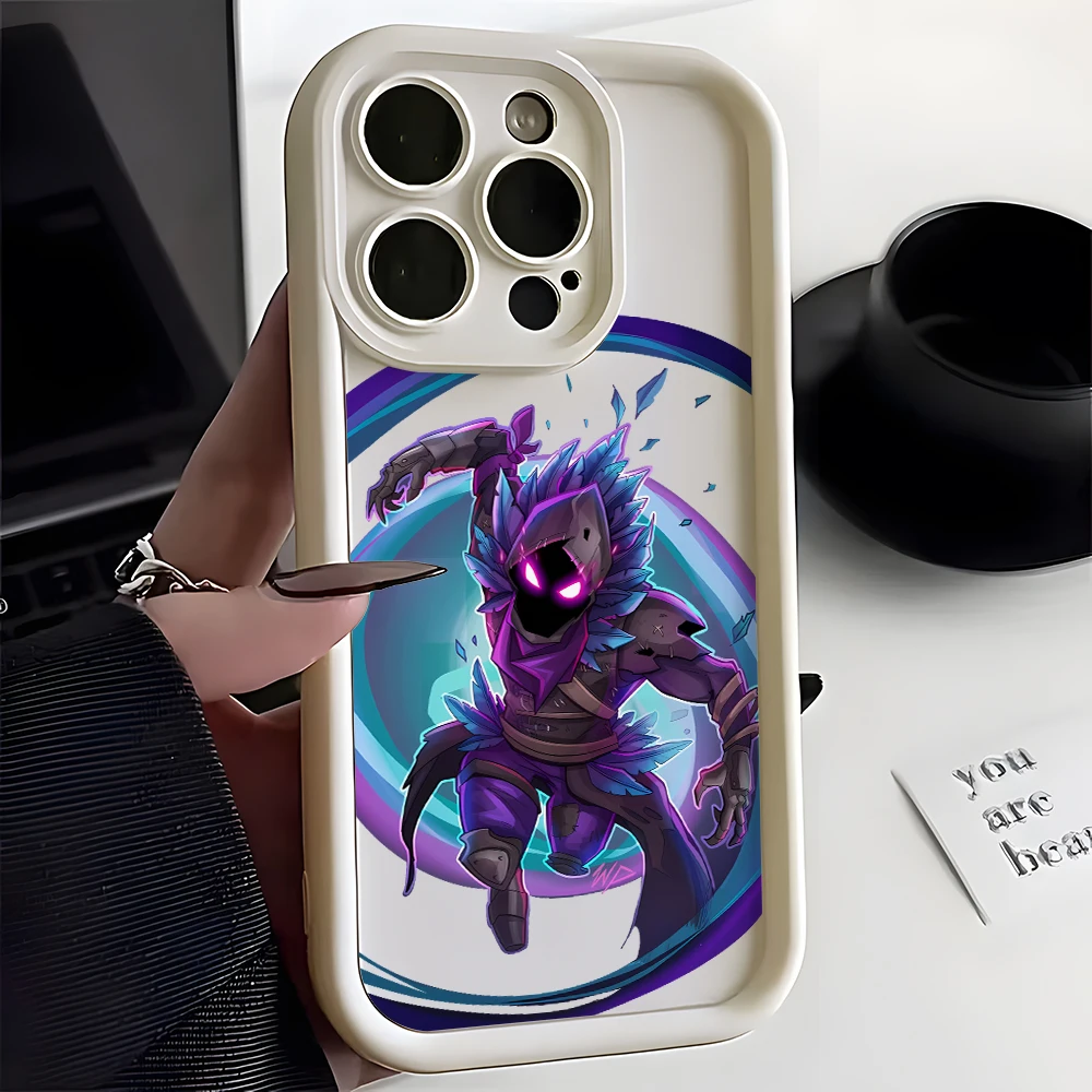 Hot Game Phone Case for F-Fortnites IPhone 16 15 14 13 12 11 Pro Max Mini XR XS X 7 8 6 6s Plus Soft TPU Back Cover