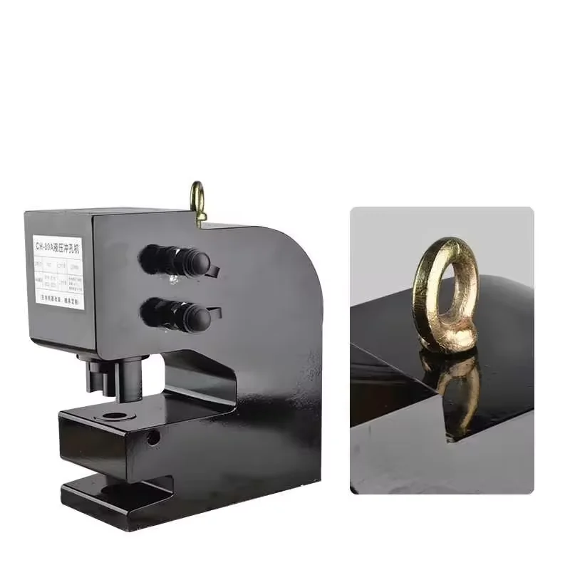 JT CH Series Copper Aluminum Plate Hydraulic Punching Machine with PLC Core Component Hole Range