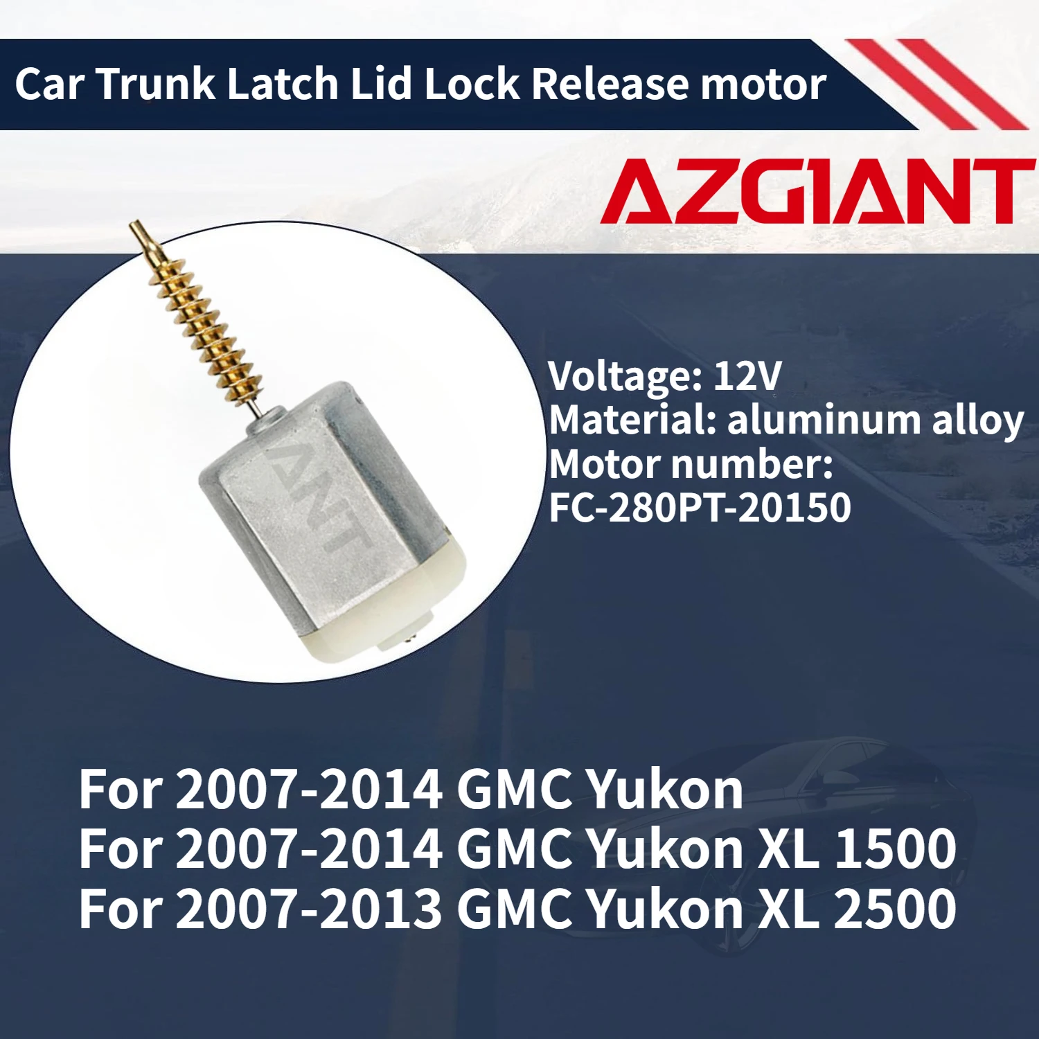 

For 2007-2014 GMC Yukon XL 1500 Car Trunk Latch Lid Lock Release motor Brand New high-quality replacement parts OEM accessories