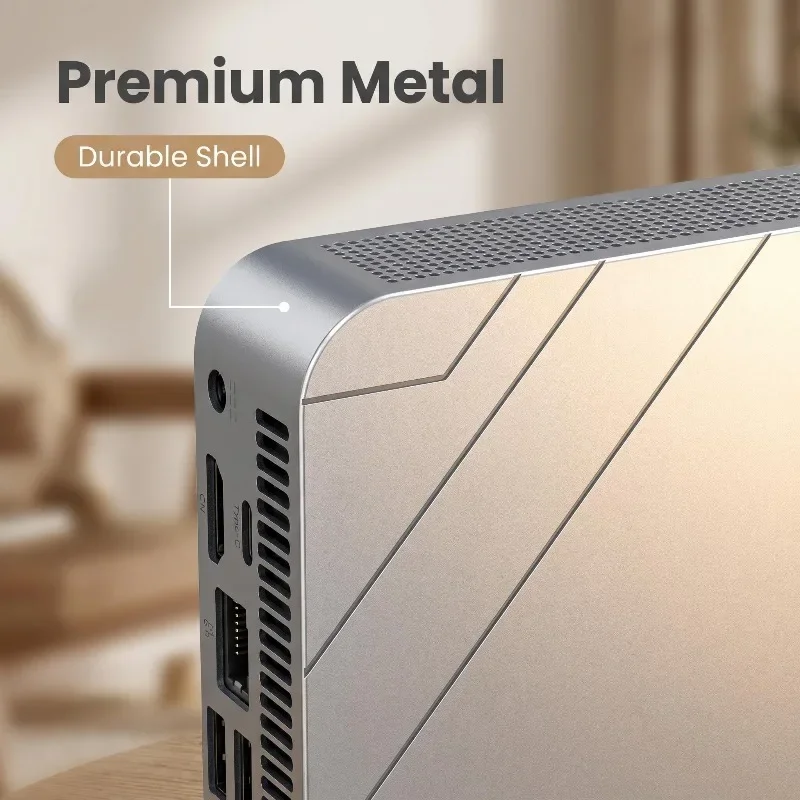 2026 NEUER Tragbarer Mini-Computer Intel Core N150 mit 1TB/2TB SSD, RAM, Vielseitige Anschlüsse für Gaming, Büro und Studium, Hochgeschwindigkeit – Detail 6