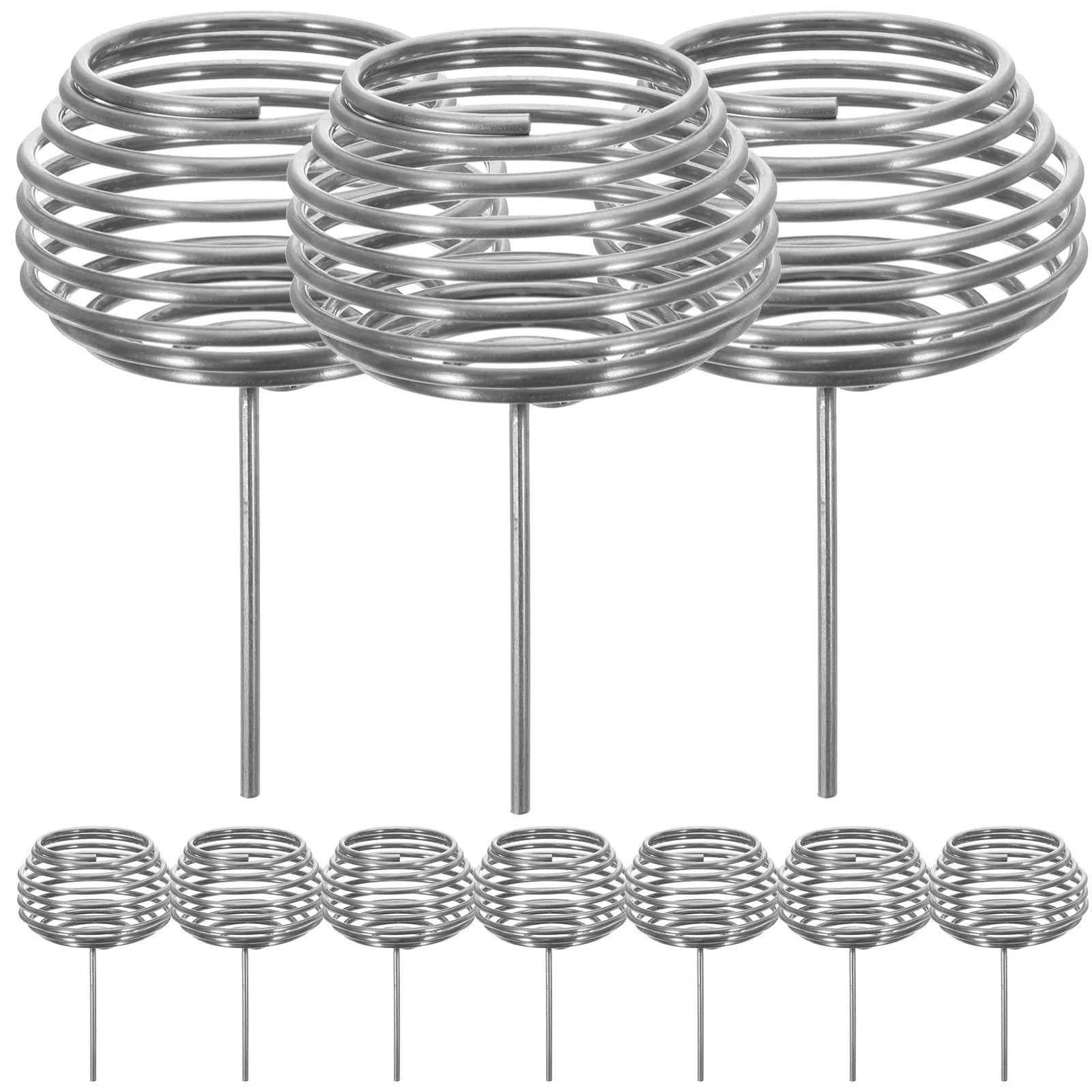 Stainless Steel Fertilizer Baskets 10 Pack Slow Release Plant Food Containers for Bonsai Pots Gardening