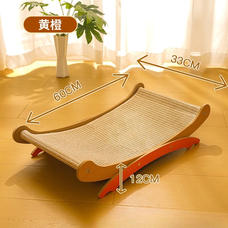 Cat scratching board, full sisal, no crumbs, cat sword, hemp ball claw board, cat litter toy
