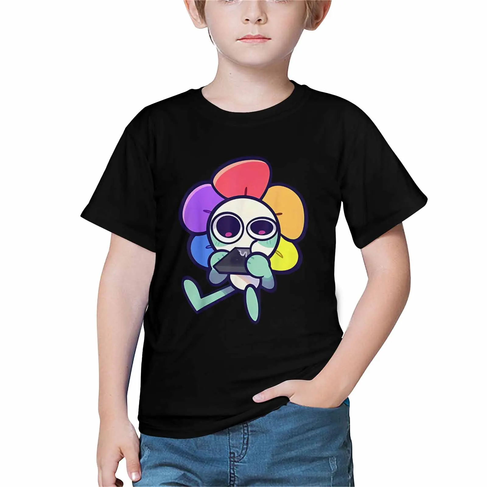 

Boys T-Shirt 100% Cotton Short Sleeve Tee Top Soft Comfortable Cute Tshirts for Kids 2-14 Years Multi Colors Free Shipping